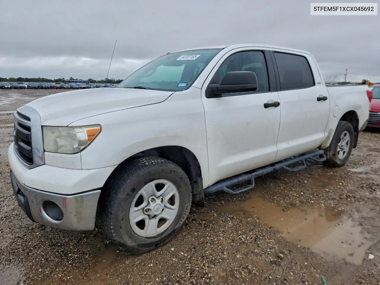 5TFEM5F1XCX045692 2012 Toyota Tundra Crewmax Sr5