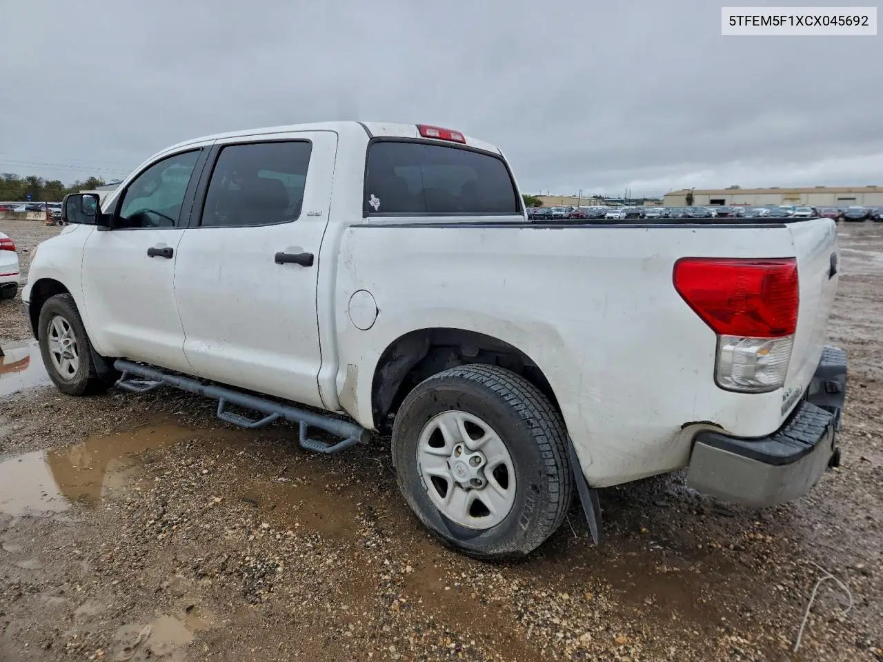 5TFEM5F1XCX045692 2012 Toyota Tundra Crewmax Sr5
