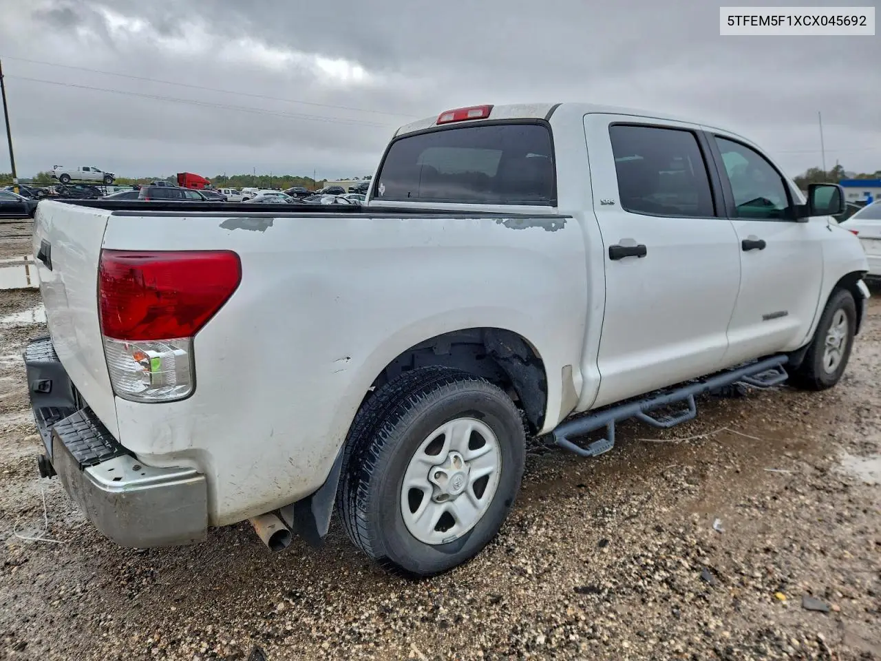 5TFEM5F1XCX045692 2012 Toyota Tundra Crewmax Sr5