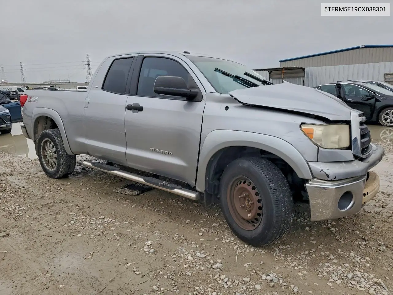 5TFRM5F19CX038301 2012 Toyota Tundra Double Cab Sr5