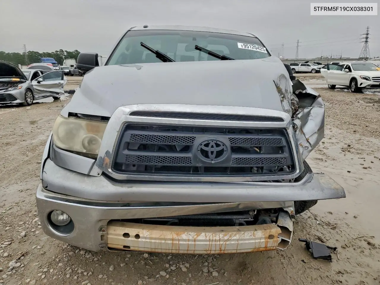 5TFRM5F19CX038301 2012 Toyota Tundra Double Cab Sr5