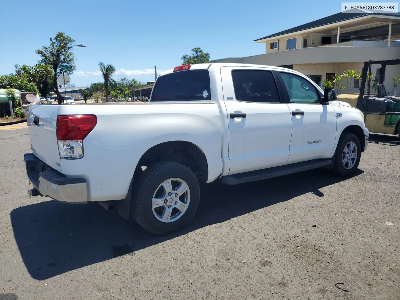 2013 Toyota Tundra Crewmax Sr5 VIN: 5TFDY5F13DX287788 Lot: 48685994