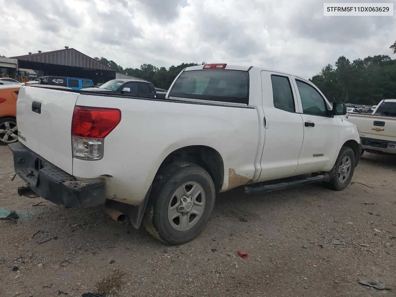 2013 Toyota Tundra Double Cab Sr5 VIN: 5TFRM5F11DX063629 Lot: 61870264