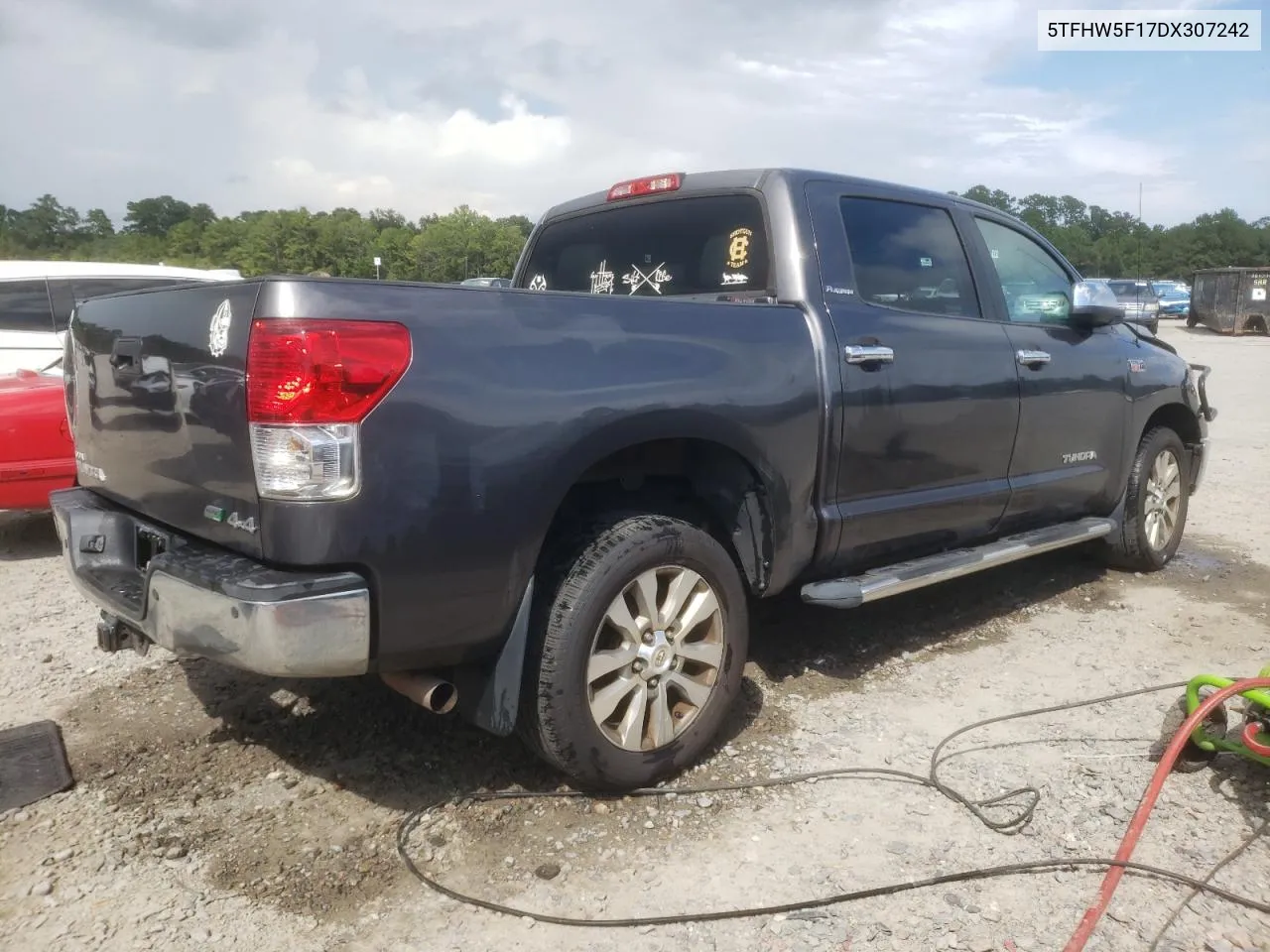 2013 Toyota Tundra Crewmax Limited VIN: 5TFHW5F17DX307242 Lot: 71557454