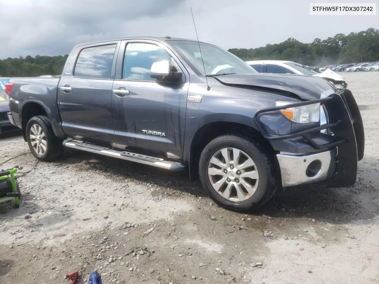 2013 Toyota Tundra Crewmax Limited VIN: 5TFHW5F17DX307242 Lot: 71557454