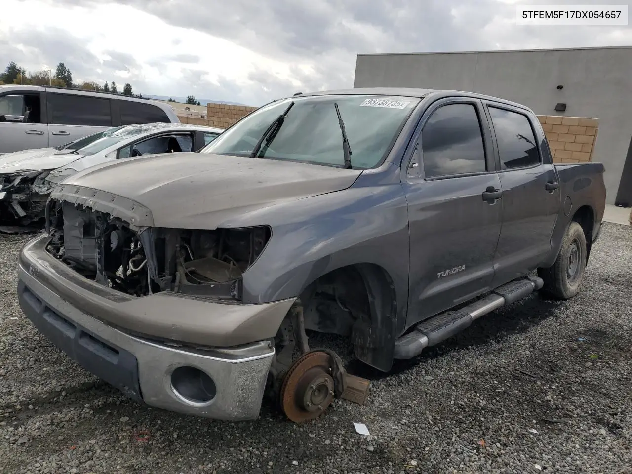 5TFEM5F17DX054657 2013 Toyota Tundra Crewmax Sr5