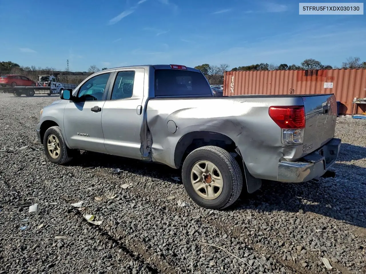 5TFRU5F1XDX030130 2013 Toyota Tundra Double Cab Sr5