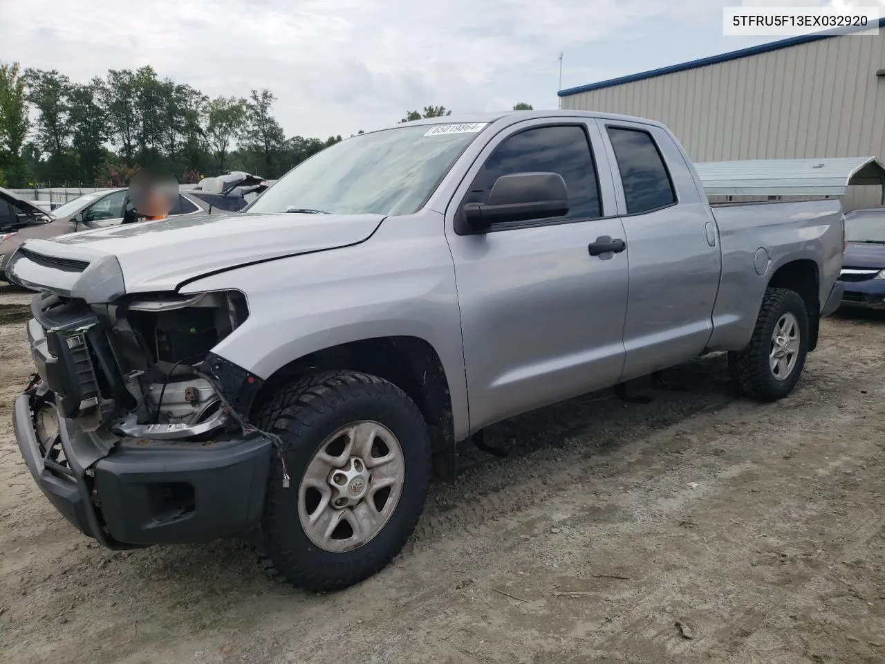 2014 Toyota Tundra Double Cab Sr/Sr5 VIN: 5TFRU5F13EX032920 Lot: 65019864