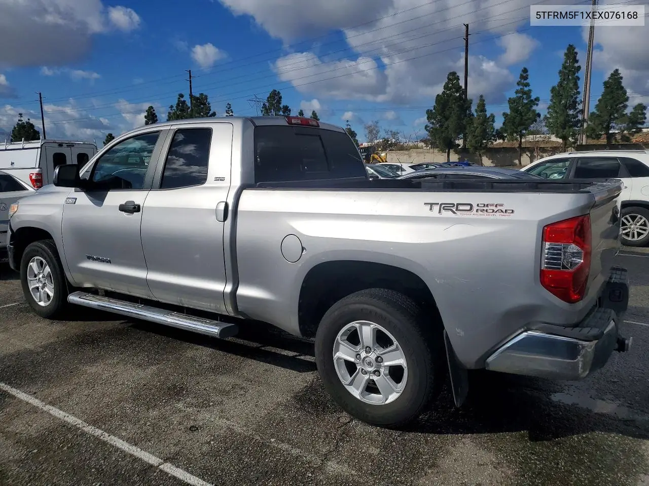 5TFRM5F1XEX076168 2014 Toyota Tundra Double Cab Sr