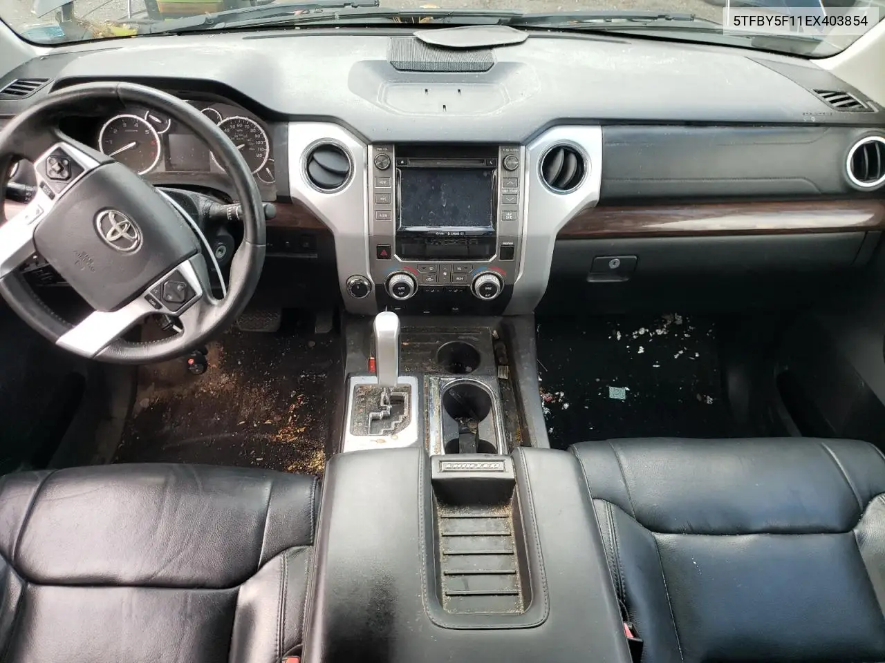 5TFBY5F11EX403854 2014 Toyota Tundra Double Cab Limited
