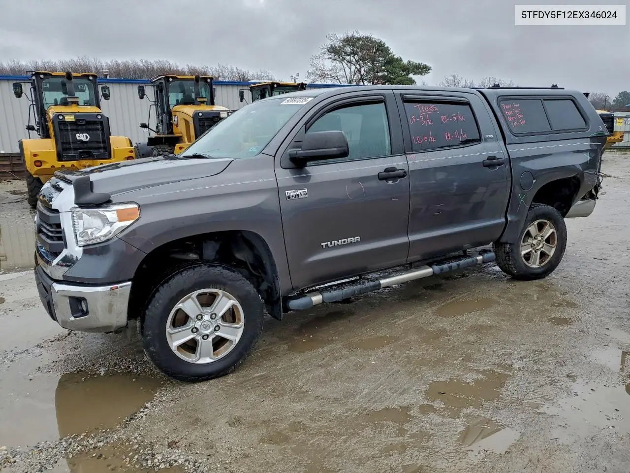 5TFDY5F12EX346024 2014 Toyota Tundra Crewmax Sr5