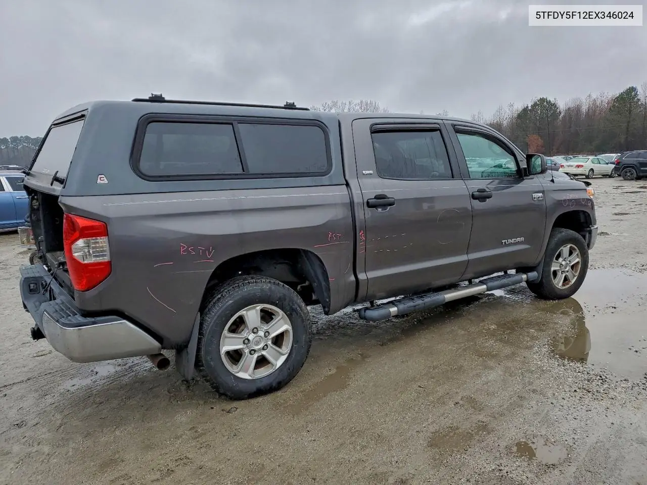 5TFDY5F12EX346024 2014 Toyota Tundra Crewmax Sr5