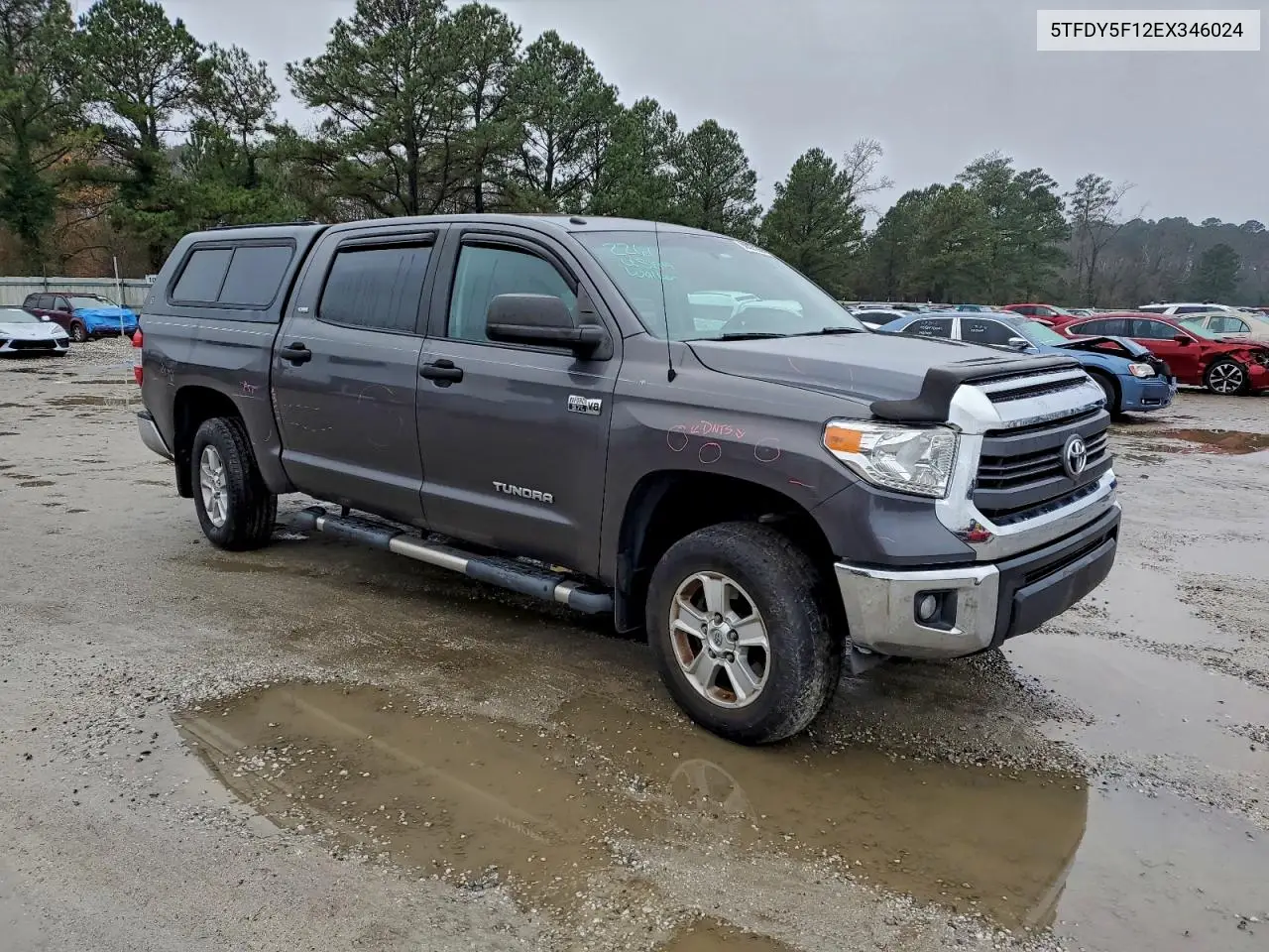5TFDY5F12EX346024 2014 Toyota Tundra Crewmax Sr5