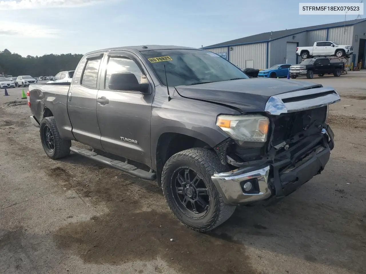 5TFRM5F18EX079523 2014 Toyota Tundra Double Cab Sr