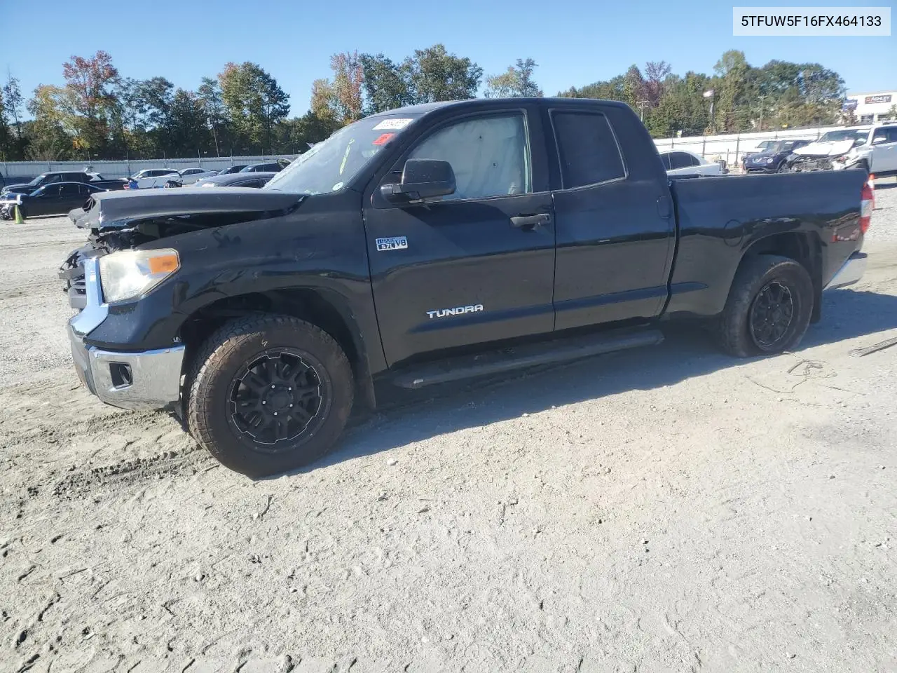 5TFUW5F16FX464133 2015 Toyota Tundra Double Cab Sr