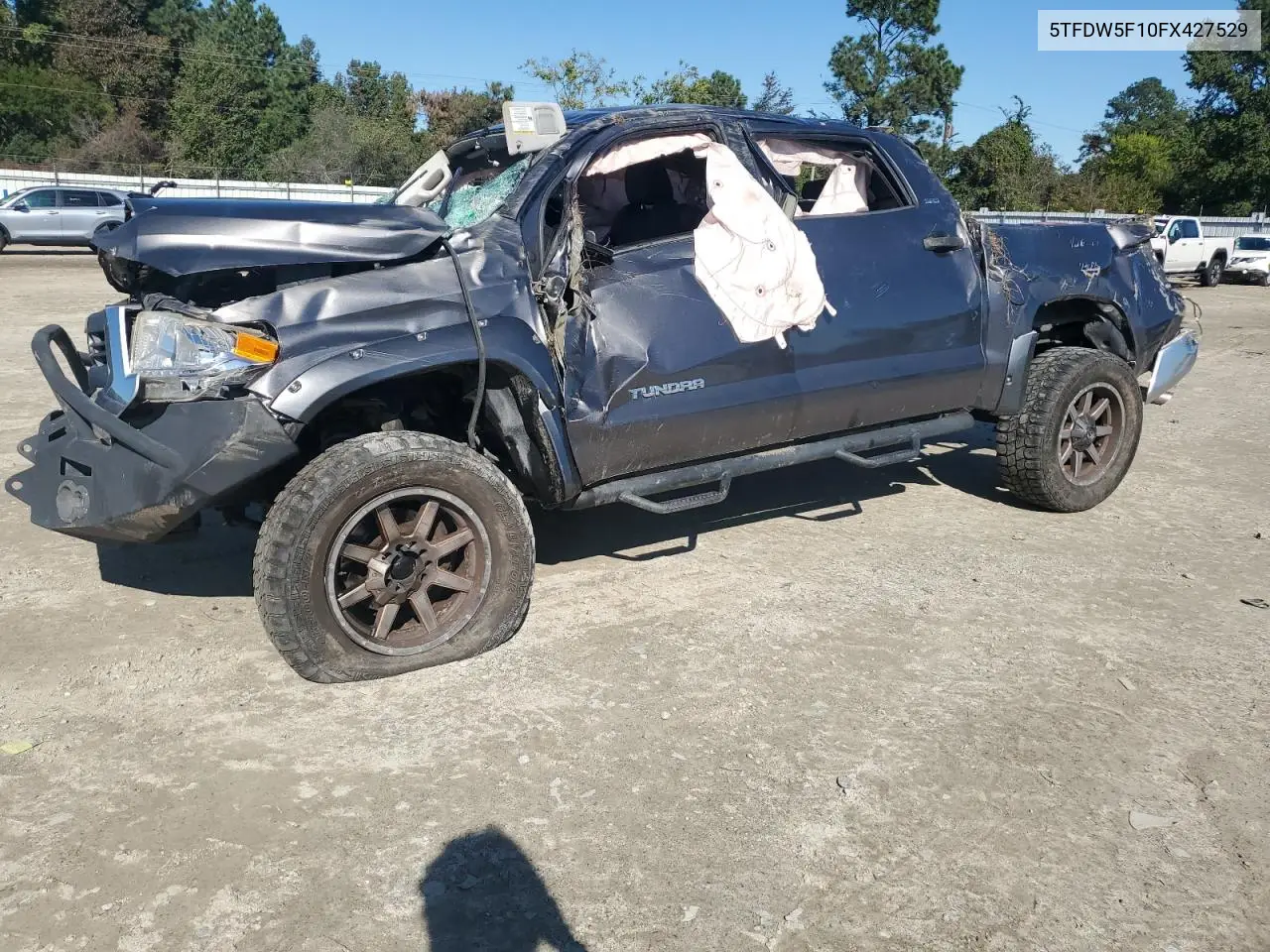 5TFDW5F10FX427529 2015 Toyota Tundra Crewmax Sr5