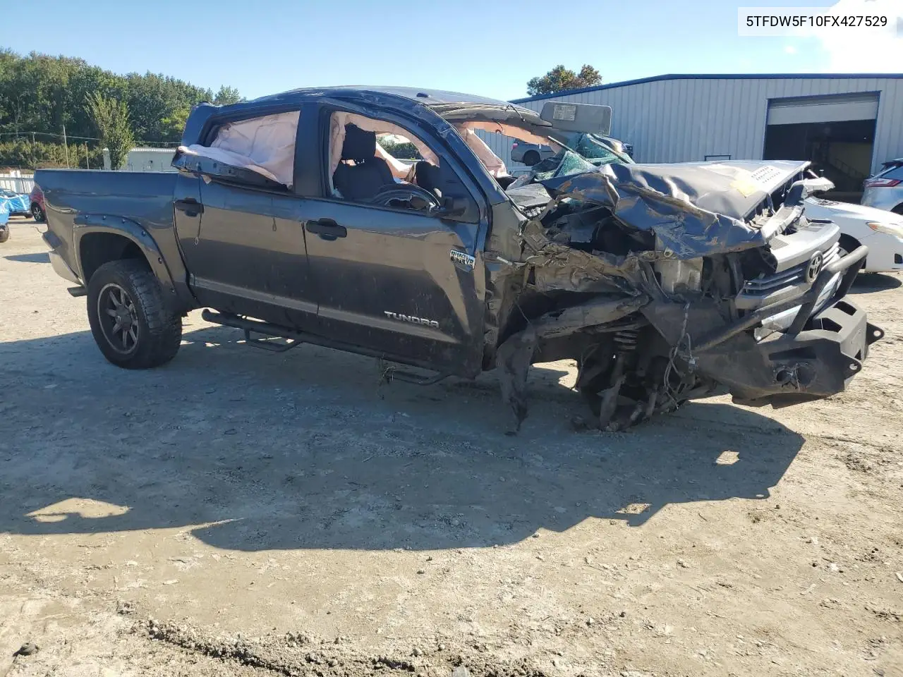 5TFDW5F10FX427529 2015 Toyota Tundra Crewmax Sr5
