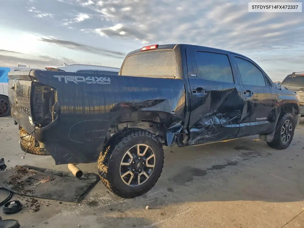 5TFDY5F14FX472337 2015 Toyota Tundra Crewmax Sr5
