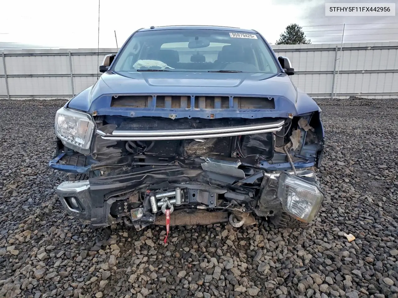 5TFHY5F11FX442956 2015 Toyota Tundra Crewmax Limited