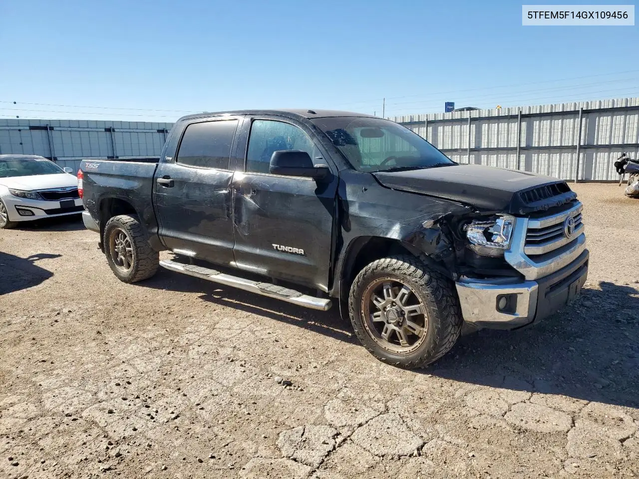 5TFEM5F14GX109456 2016 Toyota Tundra Crewmax Sr5