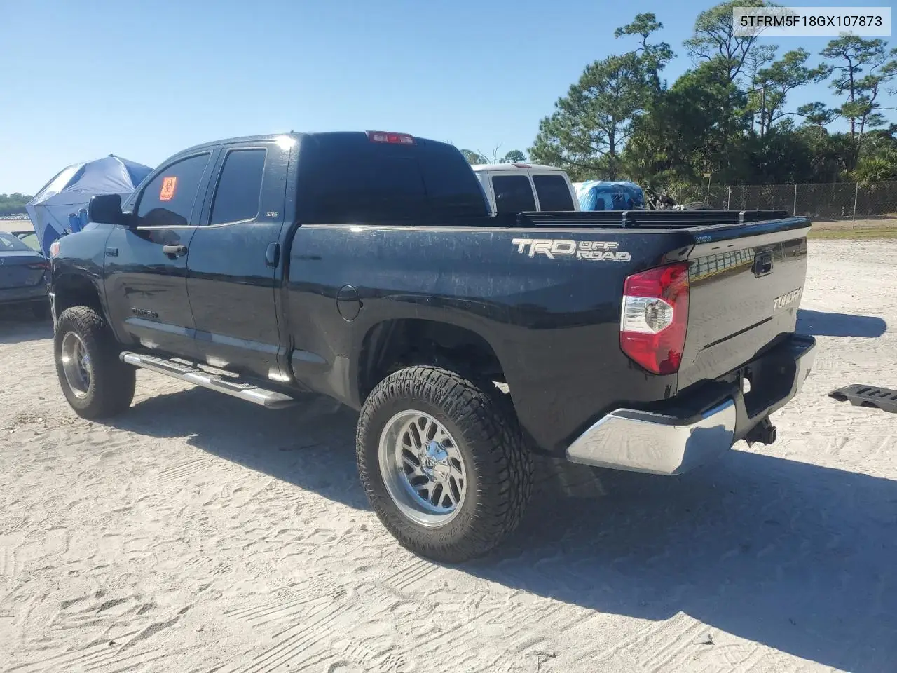 5TFRM5F18GX107873 2016 Toyota Tundra Double Cab Sr