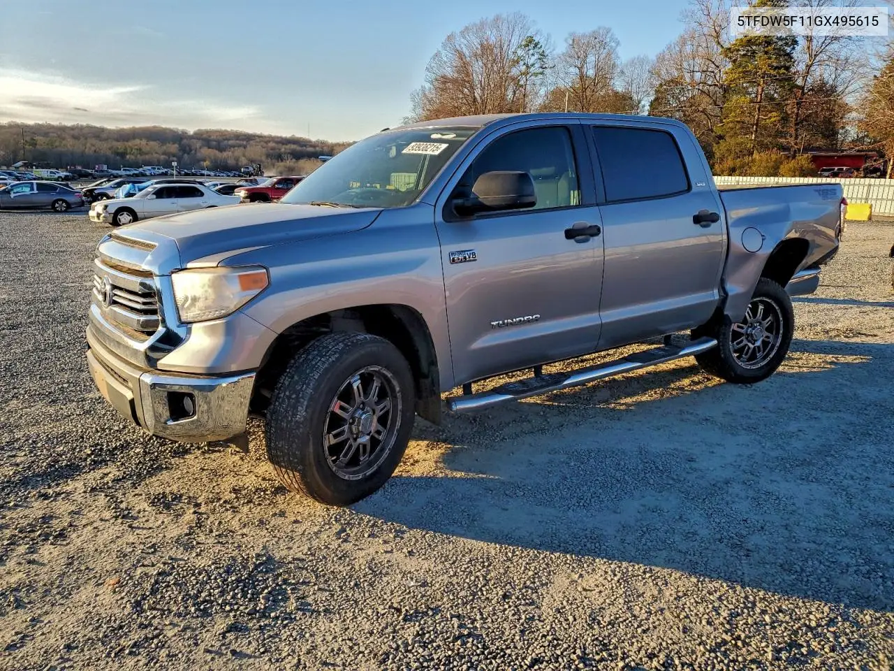 5TFDW5F11GX495615 2016 Toyota Tundra Crewmax Sr5