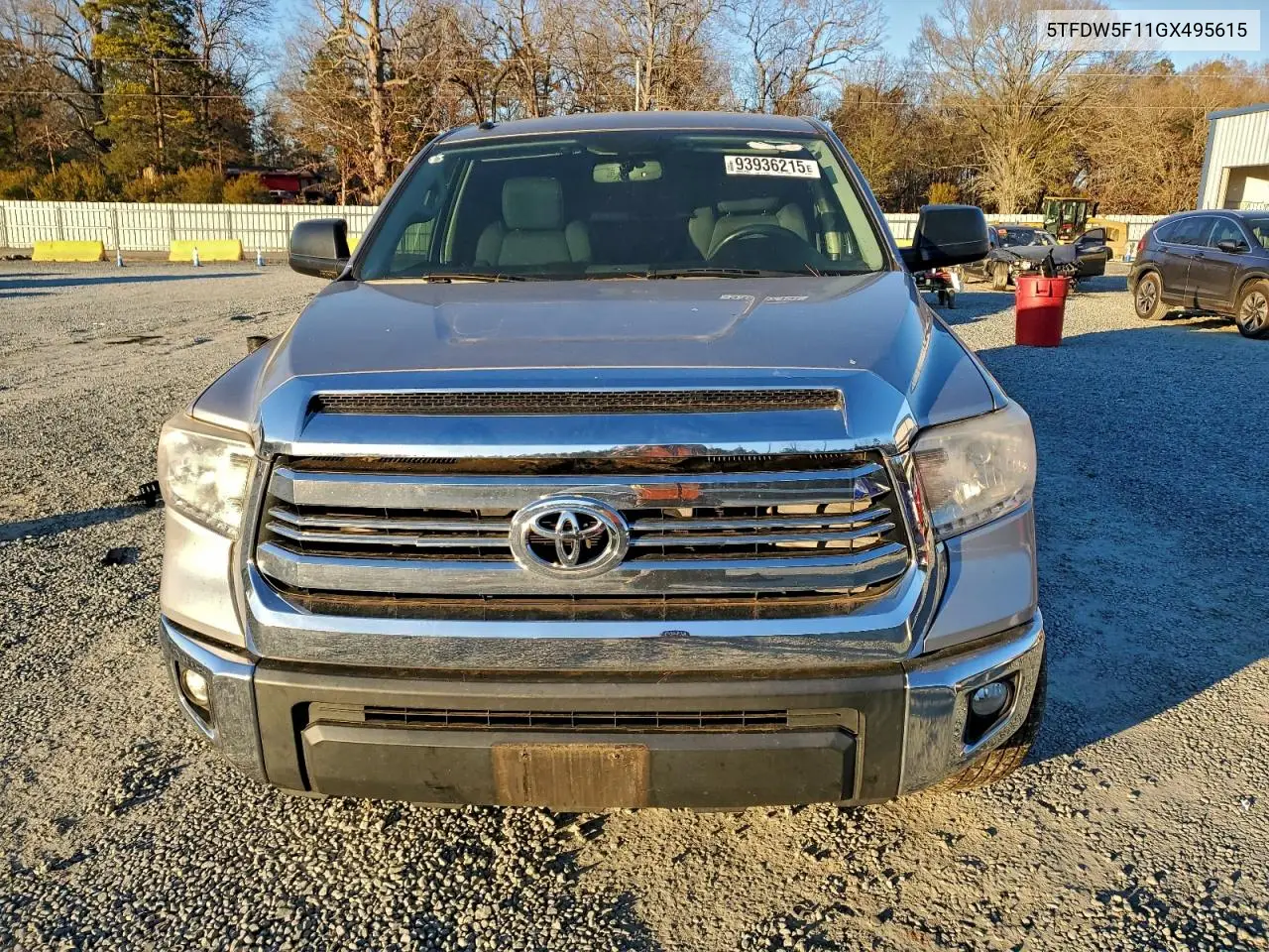 5TFDW5F11GX495615 2016 Toyota Tundra Crewmax Sr5