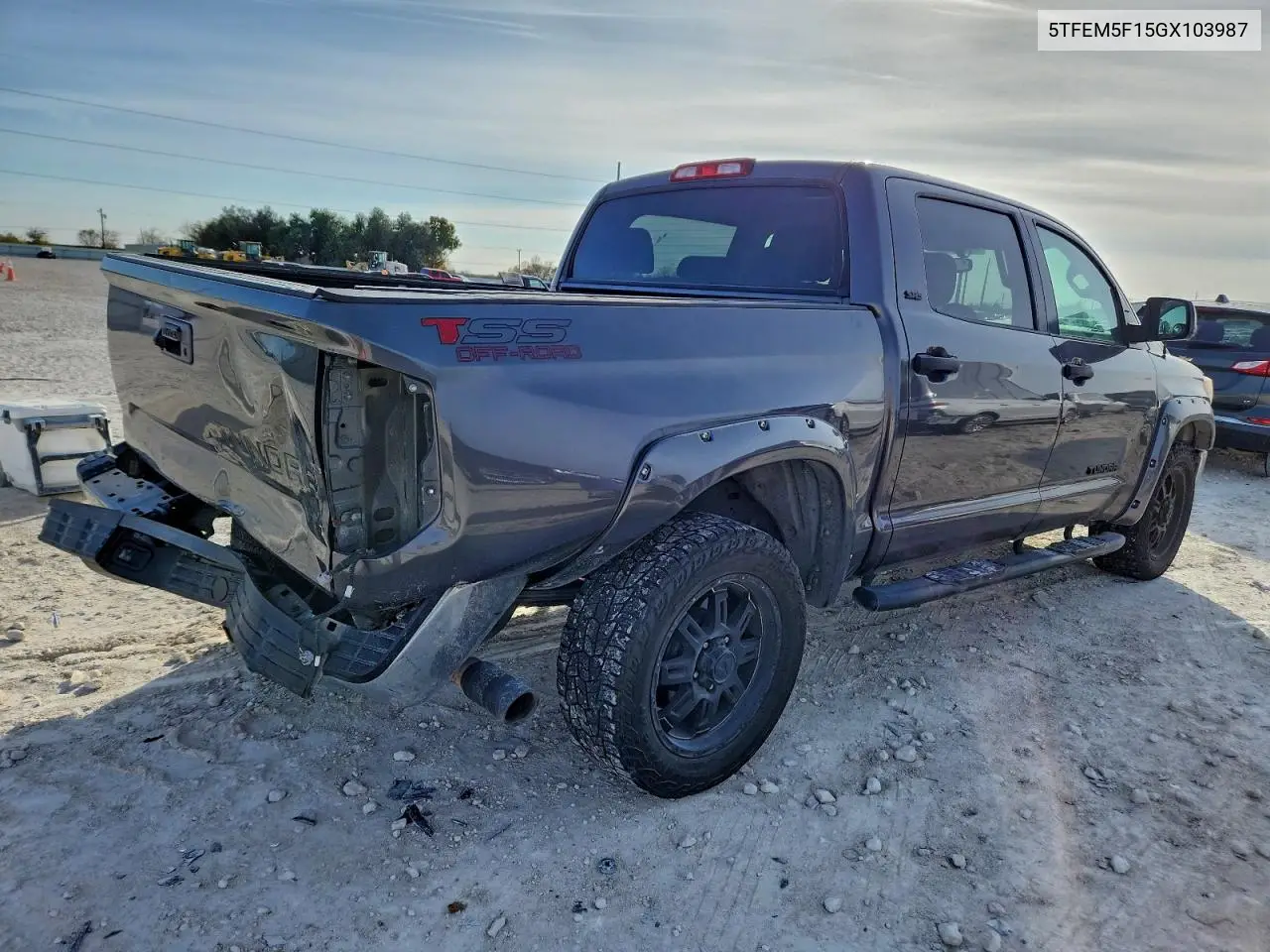 5TFEM5F15GX103987 2016 Toyota Tundra Crewmax Sr5