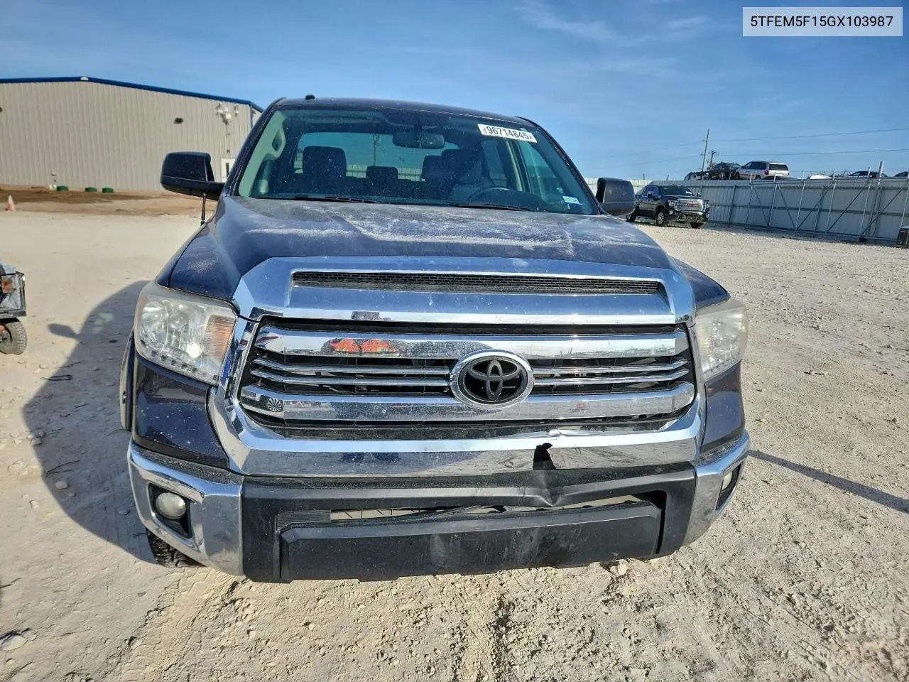 5TFEM5F15GX103987 2016 Toyota Tundra Crewmax Sr5