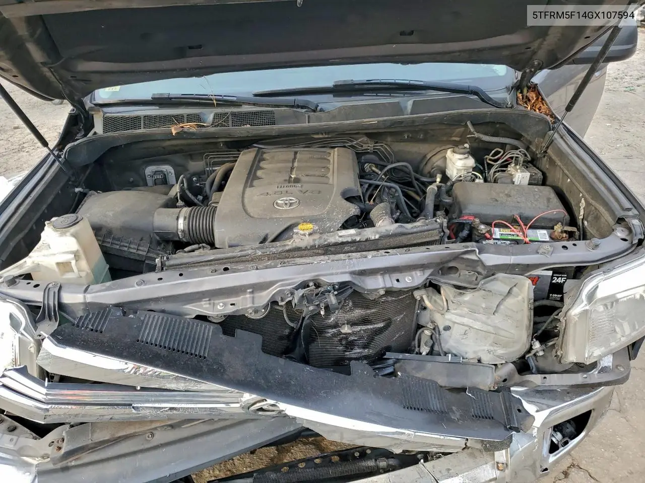 5TFRM5F14GX107594 2016 Toyota Tundra Double Cab Sr