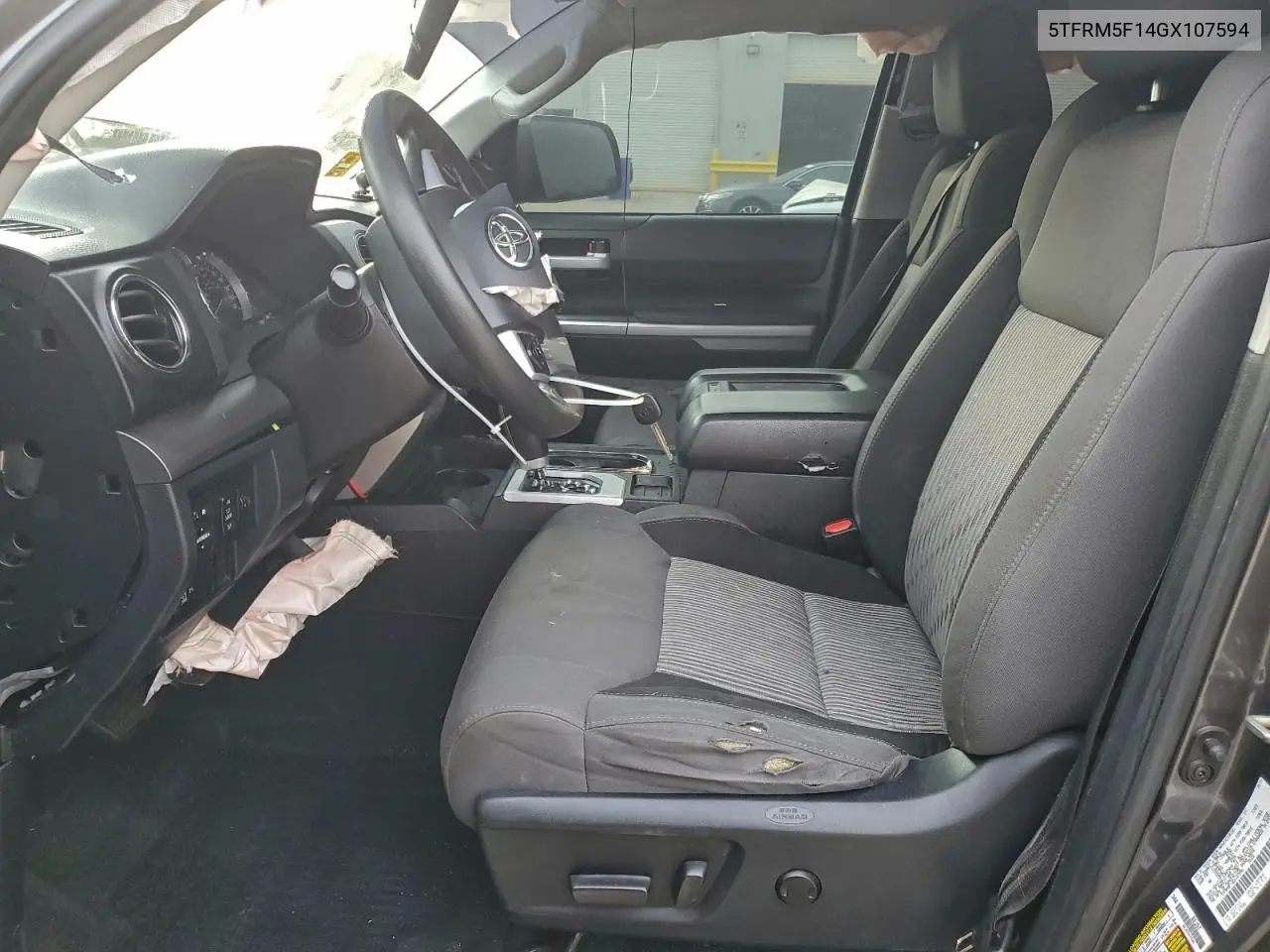 5TFRM5F14GX107594 2016 Toyota Tundra Double Cab Sr