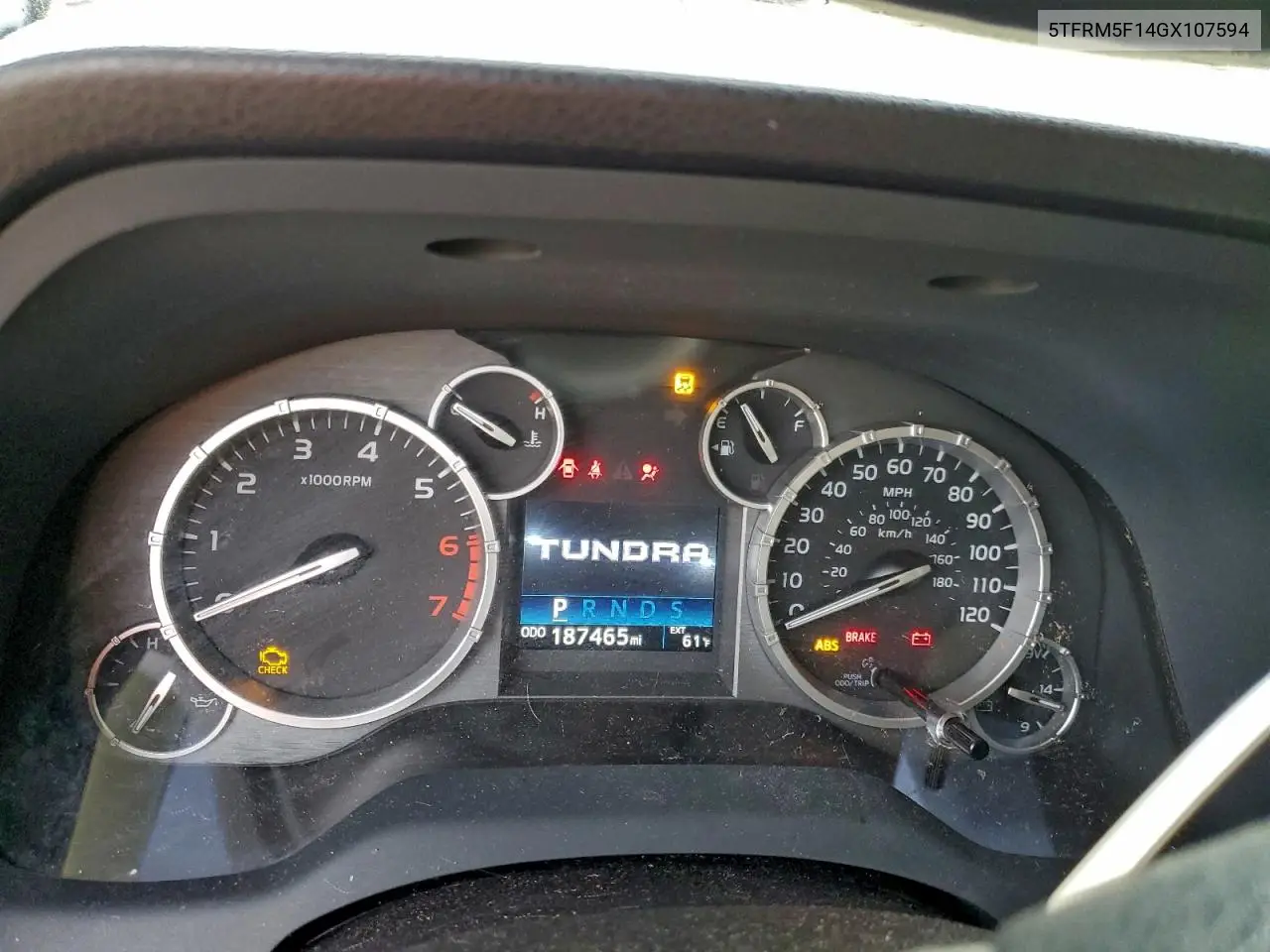5TFRM5F14GX107594 2016 Toyota Tundra Double Cab Sr