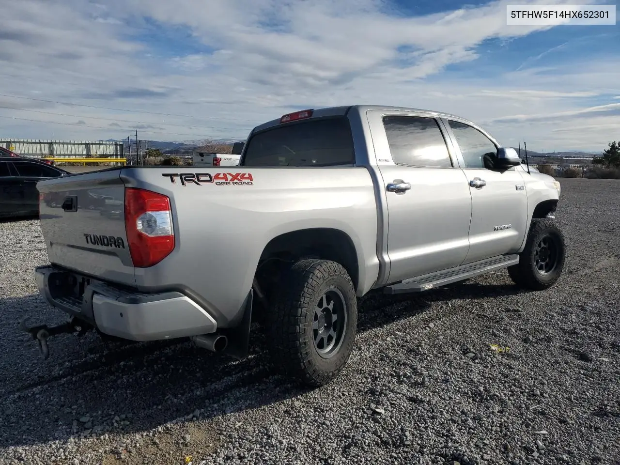5TFHW5F14HX652301 2017 Toyota Tundra Crewmax Limited