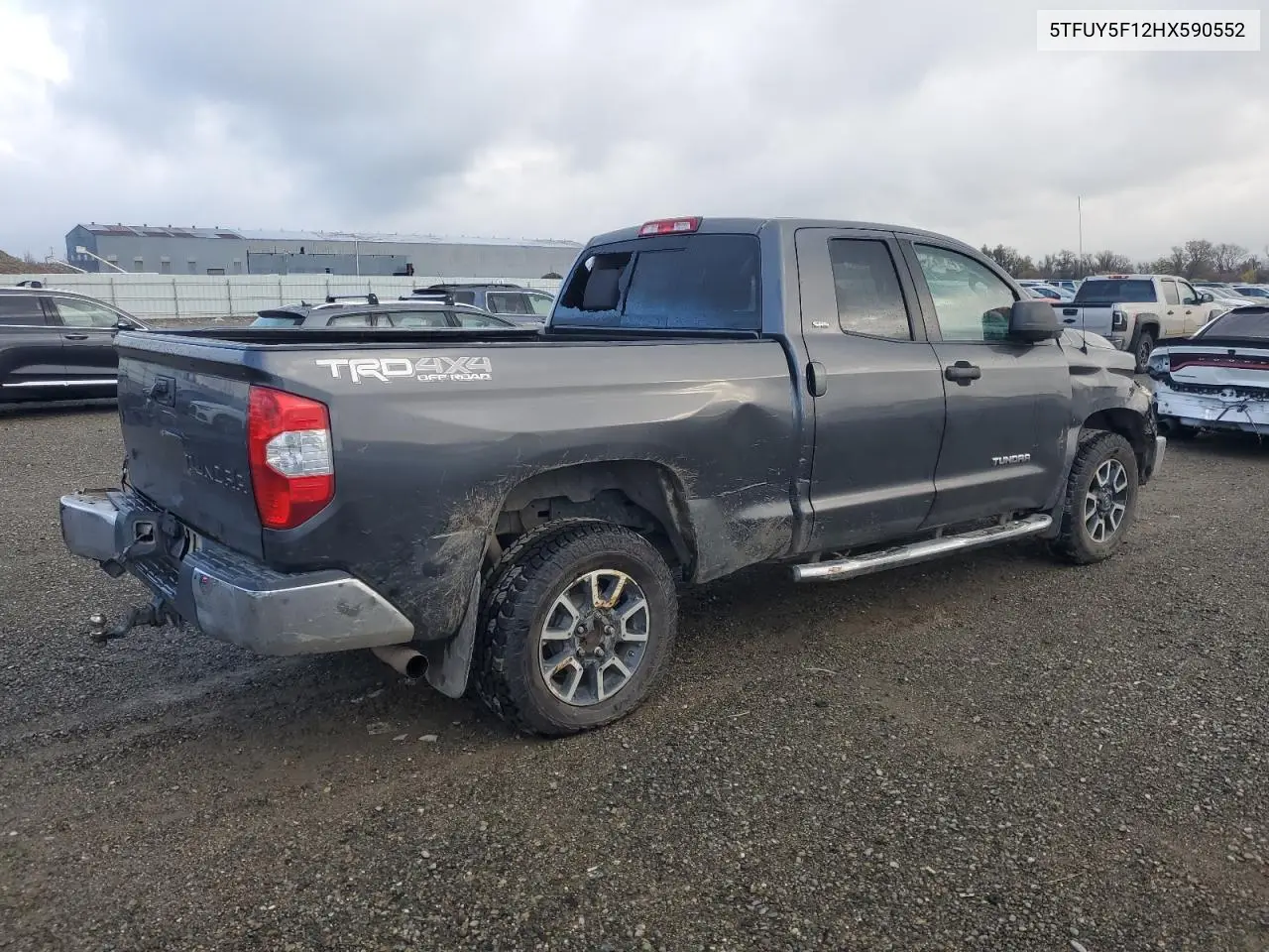 5TFUY5F12HX590552 2017 Toyota Tundra Double Cab Sr
