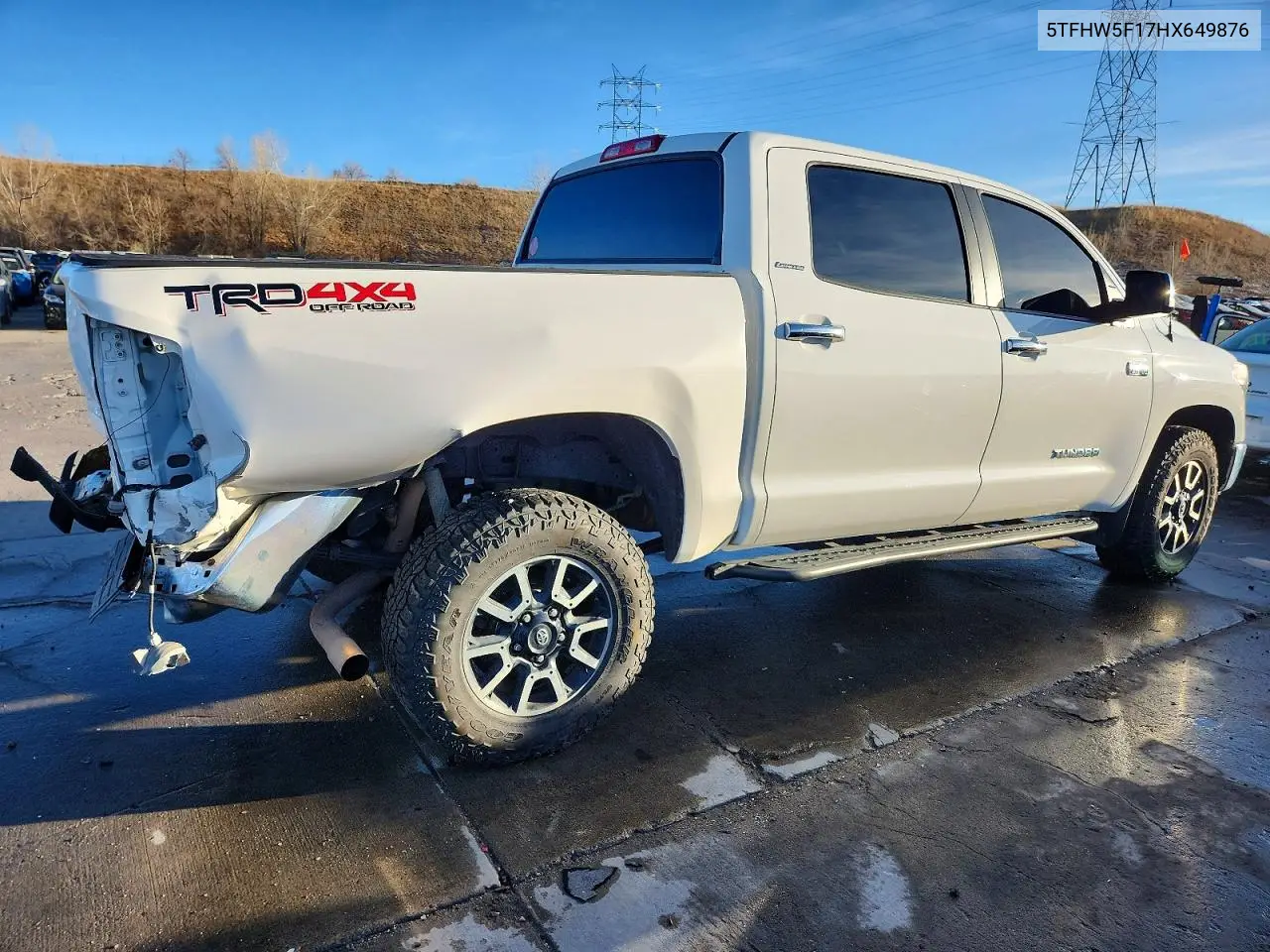 5TFHW5F17HX649876 2017 Toyota Tundra Crewmax Limited