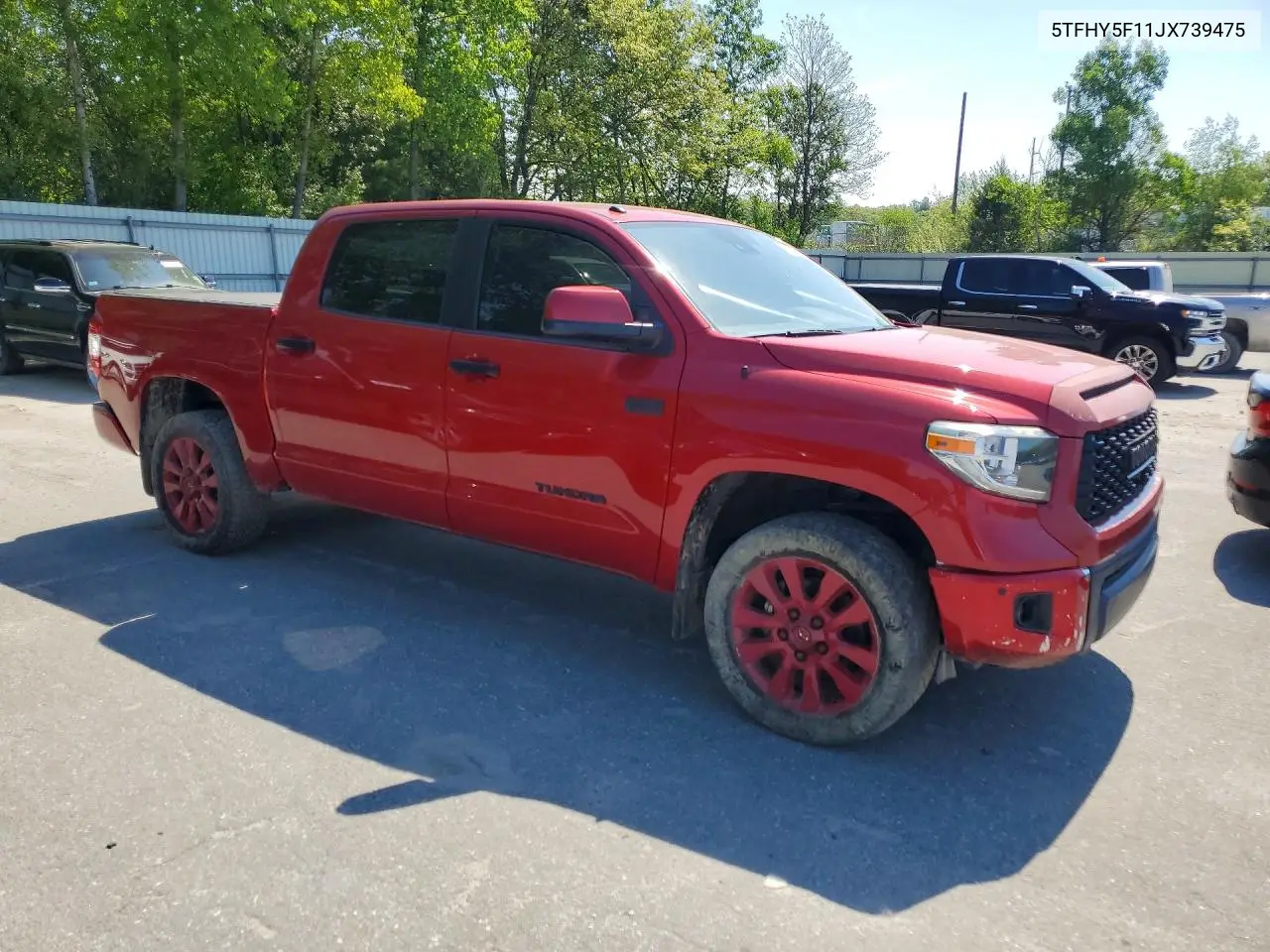 5TFHY5F11JX739475 2018 Toyota Tundra Crewmax Limited