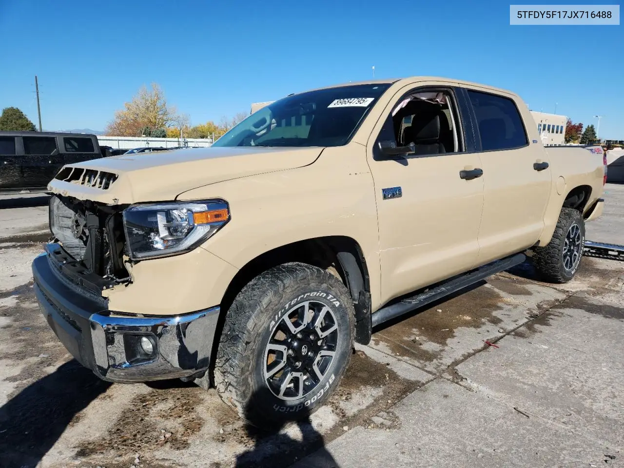 5TFDY5F17JX716488 2018 Toyota Tundra Crewmax Sr5