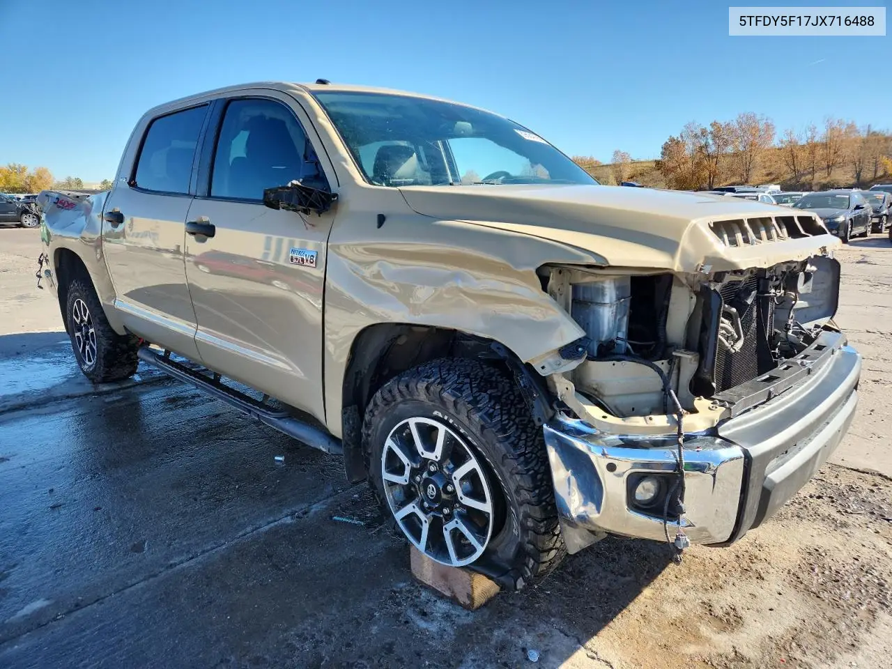 5TFDY5F17JX716488 2018 Toyota Tundra Crewmax Sr5