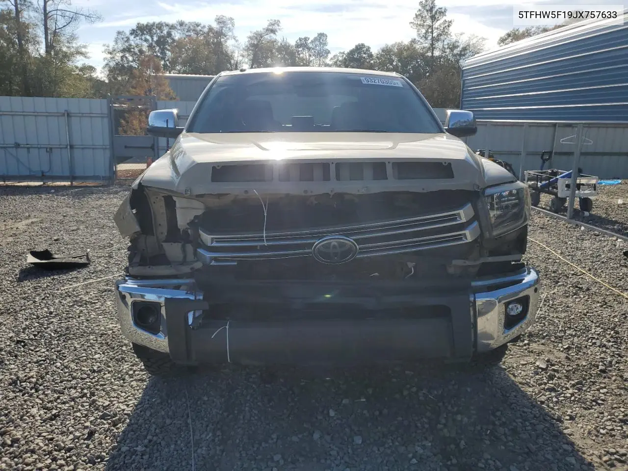 5TFHW5F19JX757633 2018 Toyota Tundra Crewmax Limited