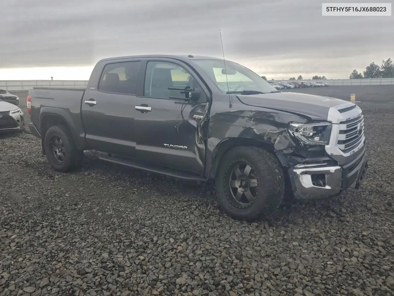 5TFHY5F16JX688023 2018 Toyota Tundra Crewmax Limited
