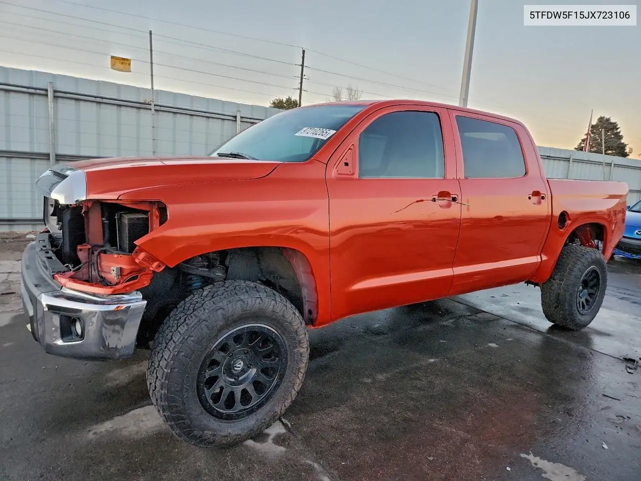 5TFDW5F15JX723106 2018 Toyota Tundra Crewmax Sr5