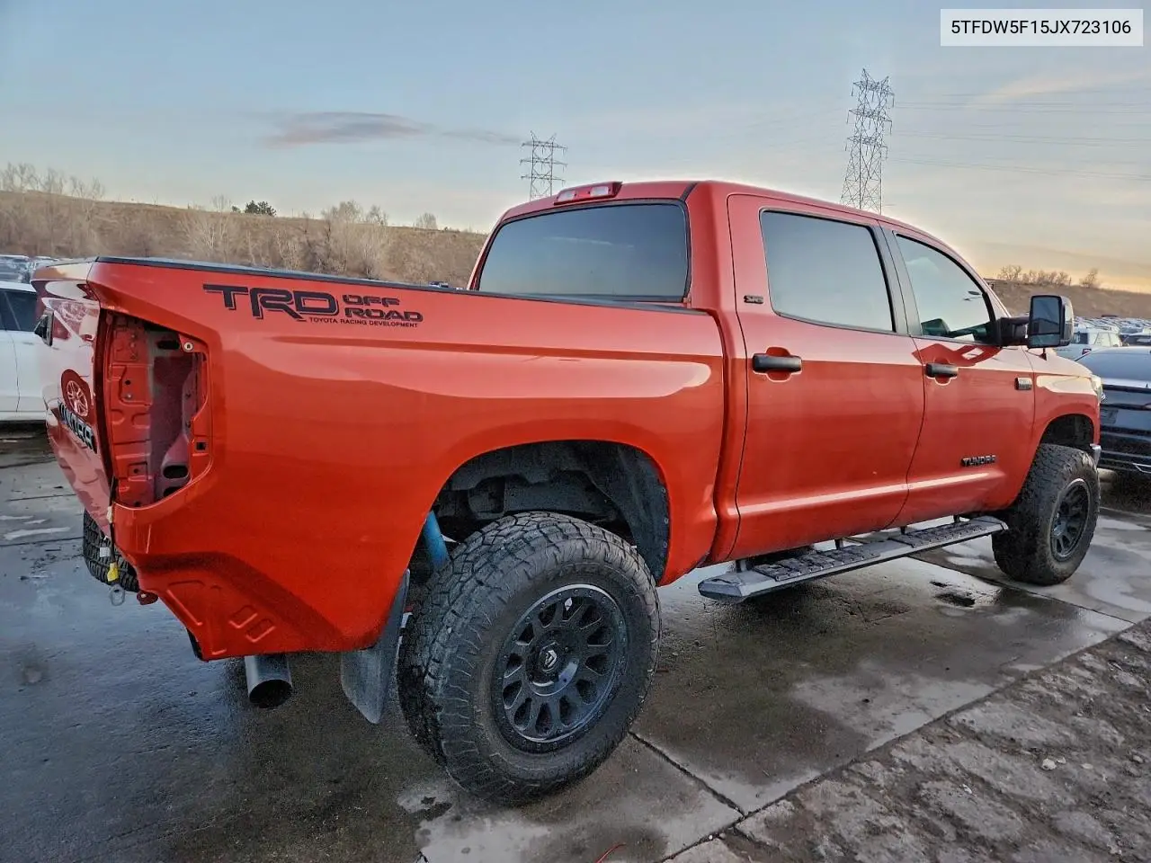 5TFDW5F15JX723106 2018 Toyota Tundra Crewmax Sr5