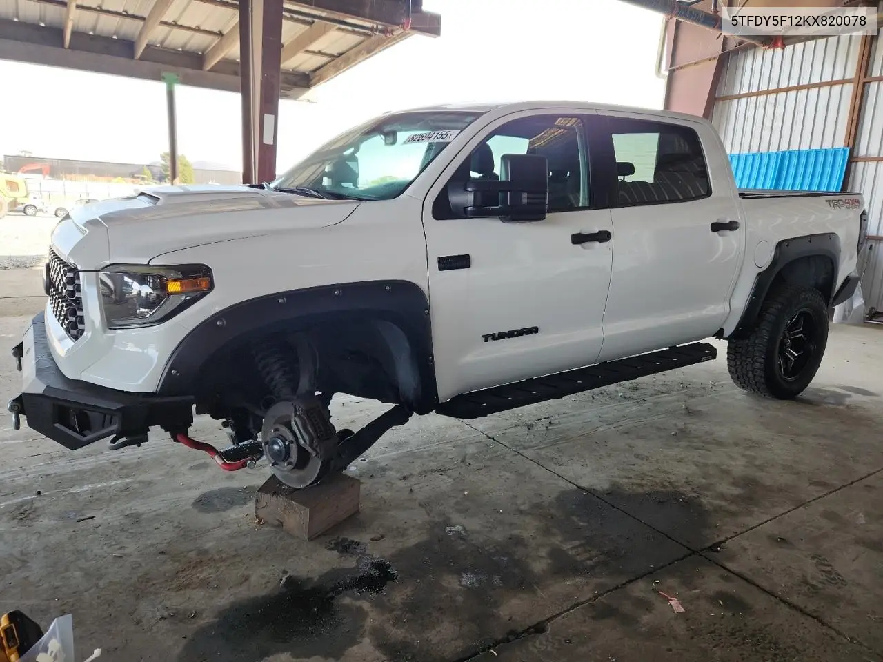 5TFDY5F12KX820078 2019 Toyota Tundra Crewmax Sr5