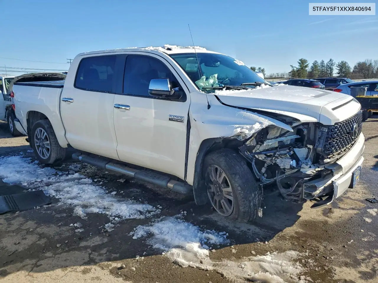 5TFAY5F1XKX840694 2019 Toyota Tundra Crewmax 1794