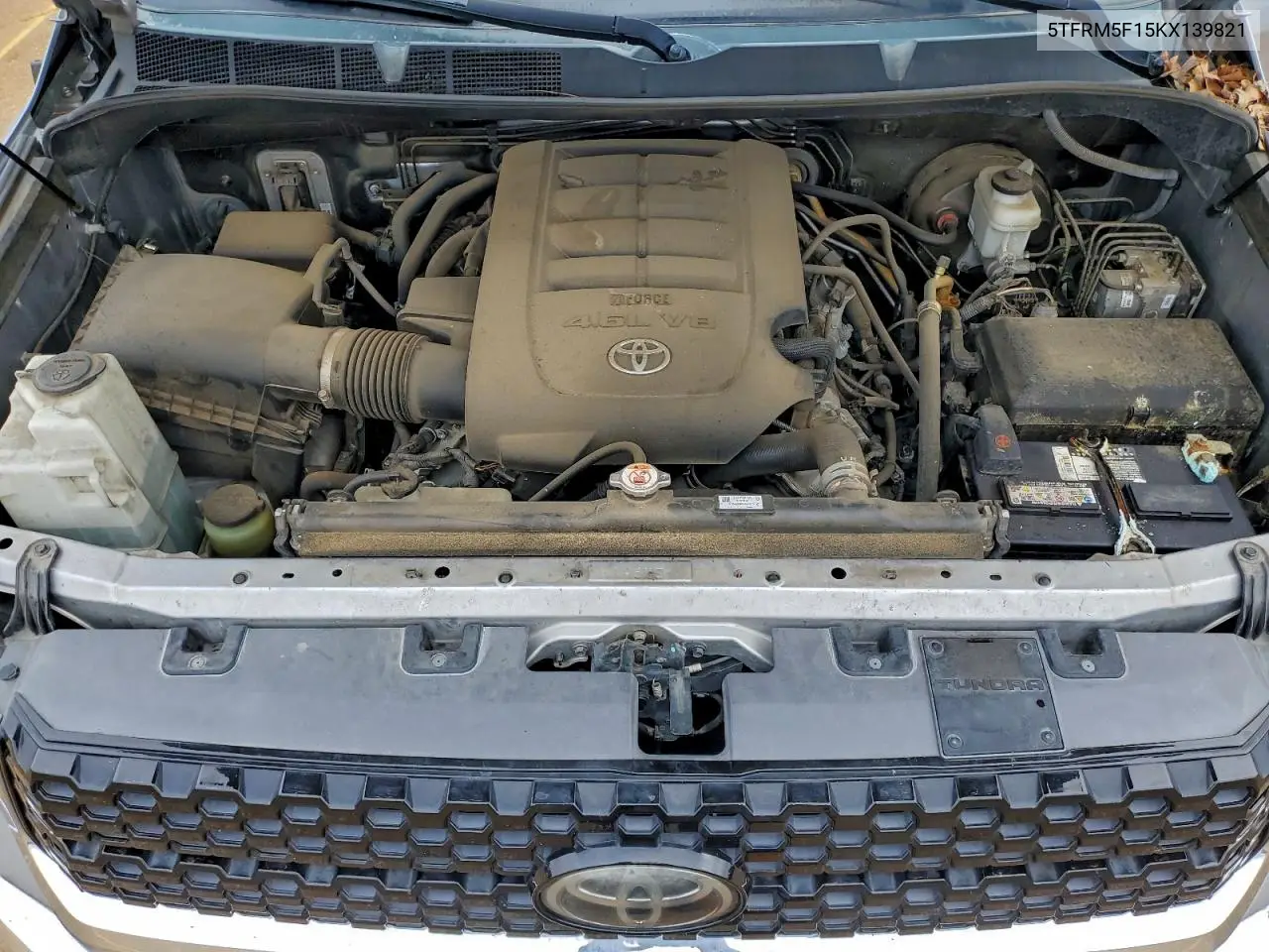 5TFRM5F15KX139821 2019 Toyota Tundra Double Cab Sr