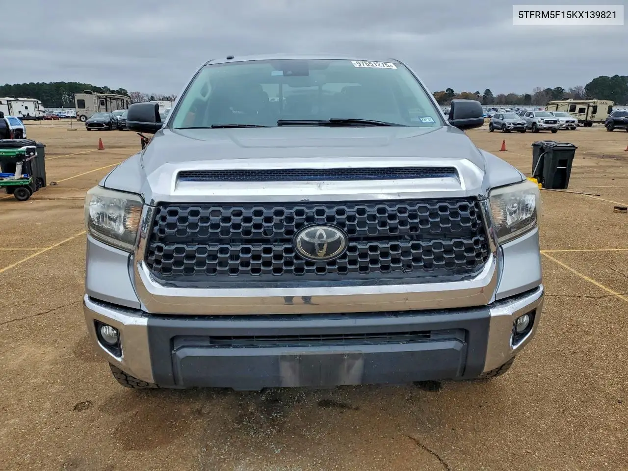 5TFRM5F15KX139821 2019 Toyota Tundra Double Cab Sr