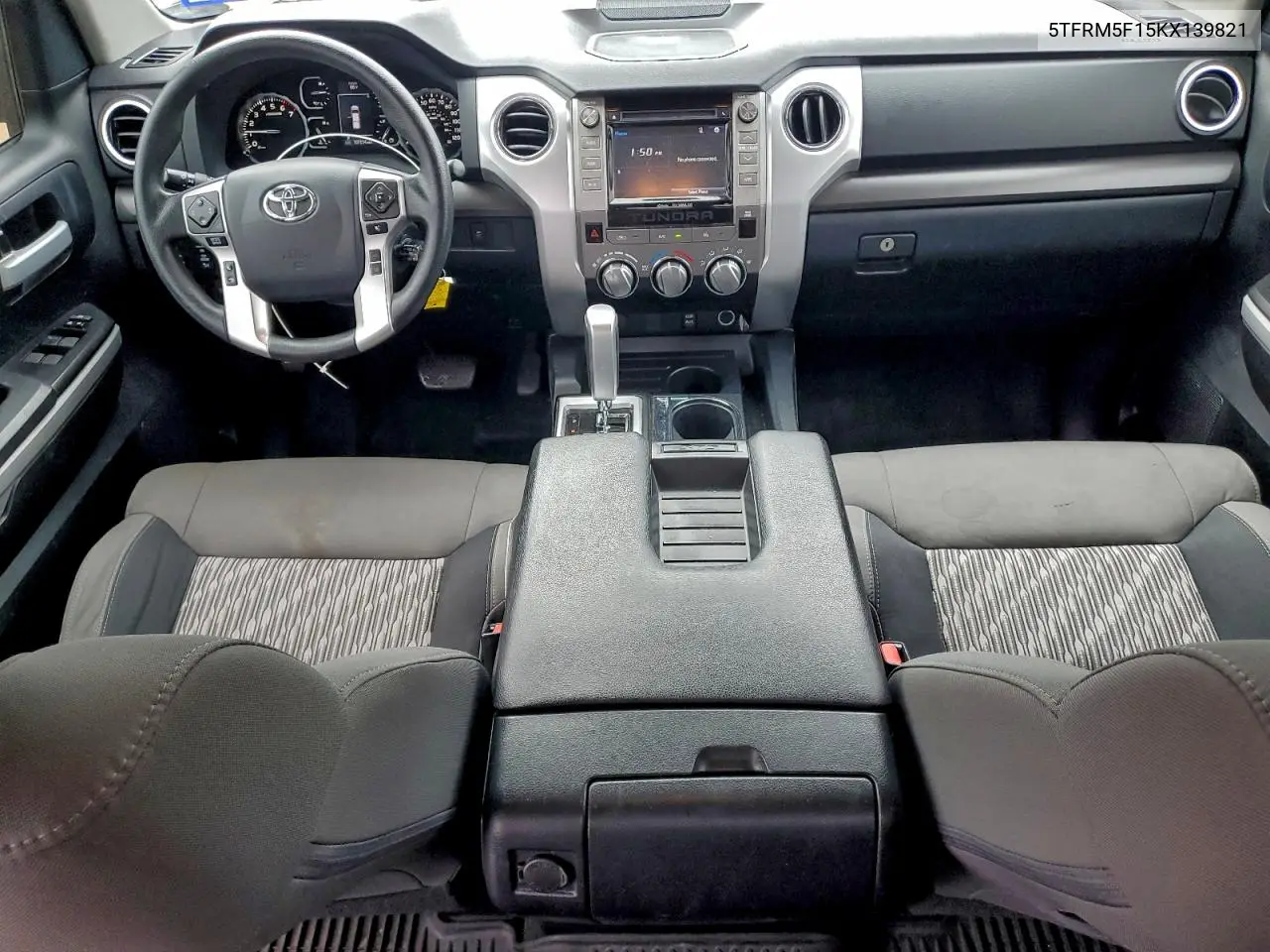 5TFRM5F15KX139821 2019 Toyota Tundra Double Cab Sr