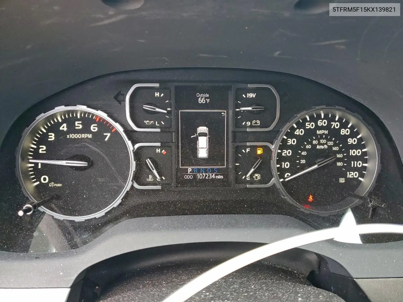 5TFRM5F15KX139821 2019 Toyota Tundra Double Cab Sr