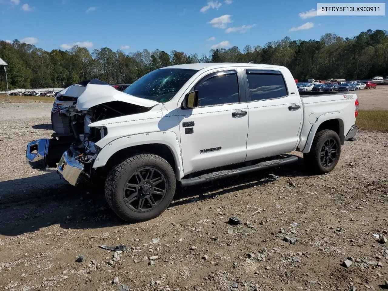 5TFDY5F13LX903911 2020 Toyota Tundra Crewmax Sr5