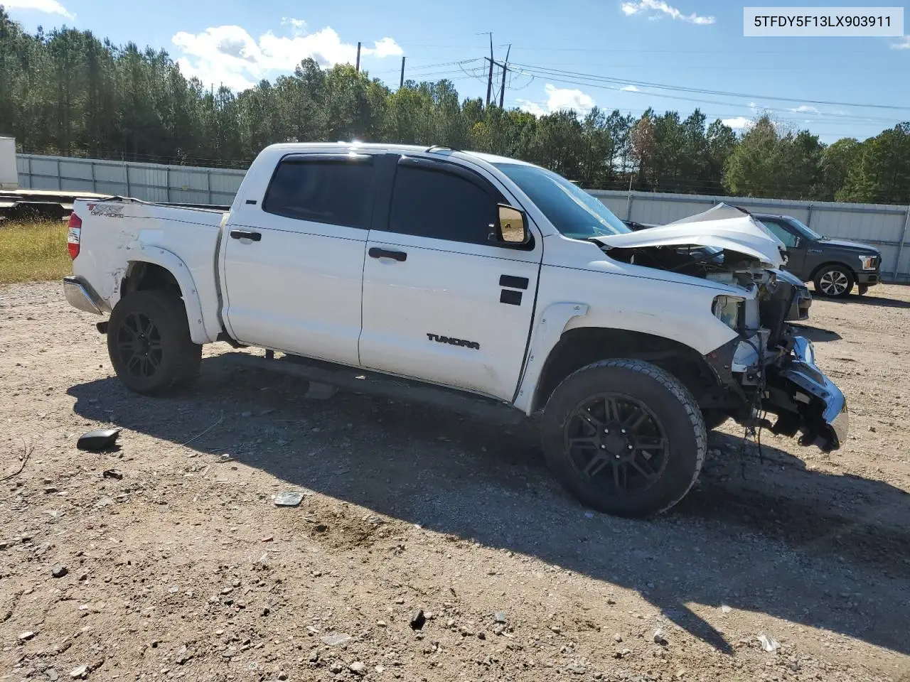 5TFDY5F13LX903911 2020 Toyota Tundra Crewmax Sr5